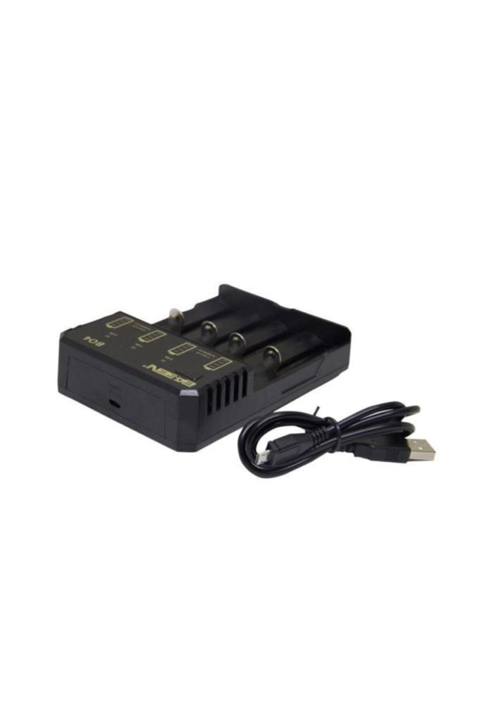 Sertec Basen Bo-4 Pro 18650 3.7V 4'Lü Pil Şarj Aleti