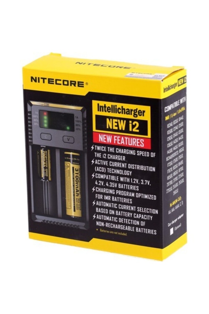 [EBS0246] Nitecore Intellicharger New I2 Li-İon Şarj Cihazı