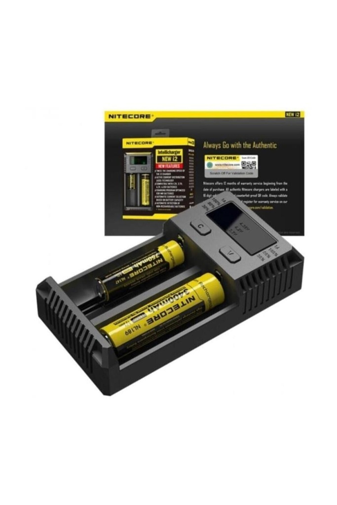 [EBS0272] Nitecore I2 Intelli Charger Li-İon Ni-Mh Ni-Cd Pil Şarj Aleti I2 I2