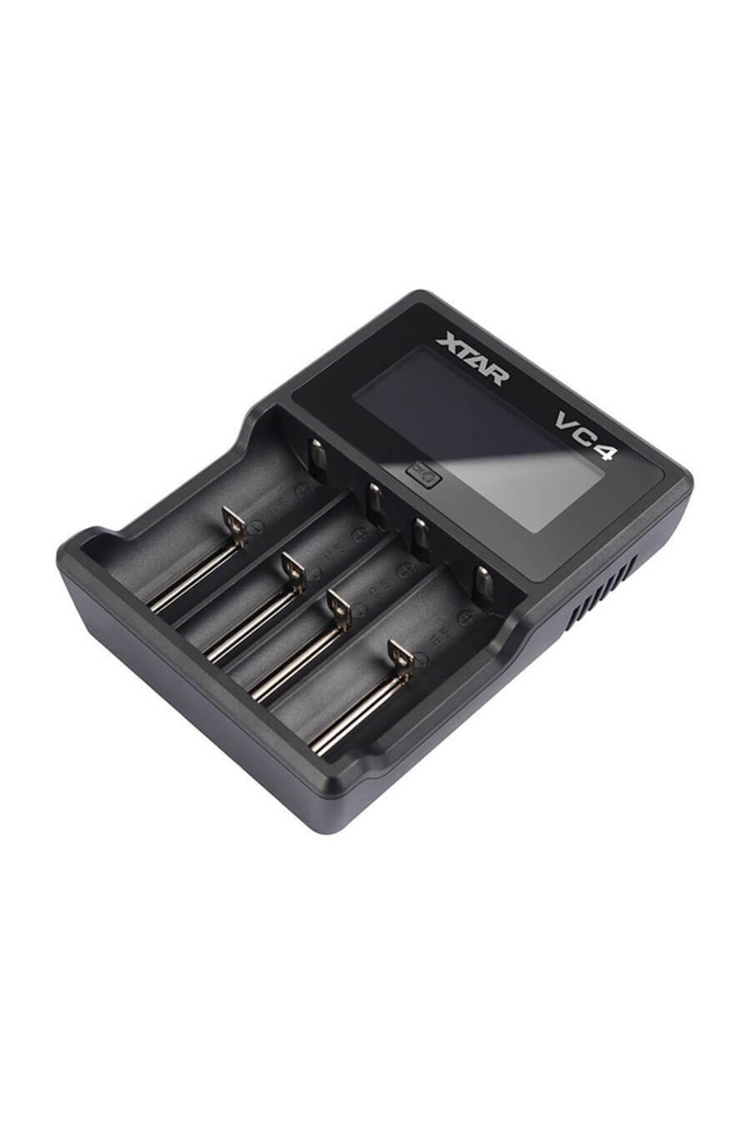 [EBS0167] Xtar Vc4 Lcd Ekranlı Li-İon/Ni-Mh/Ni-Cd Pil Şarj Cihazı 4Lü