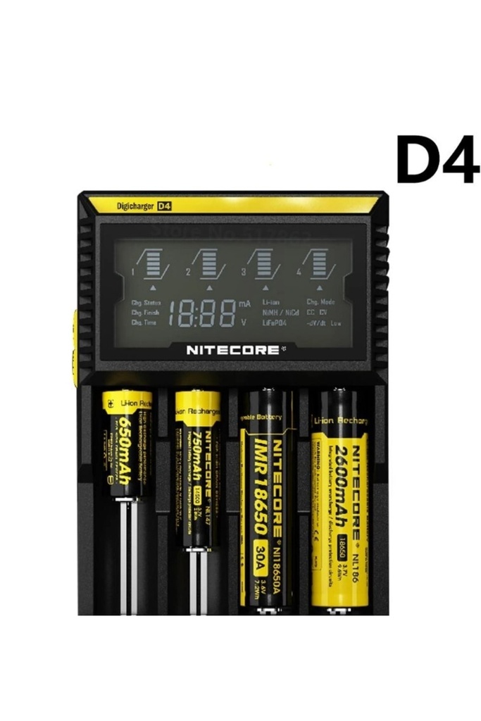 Nitecore D4 Pil Şarj Cihazı