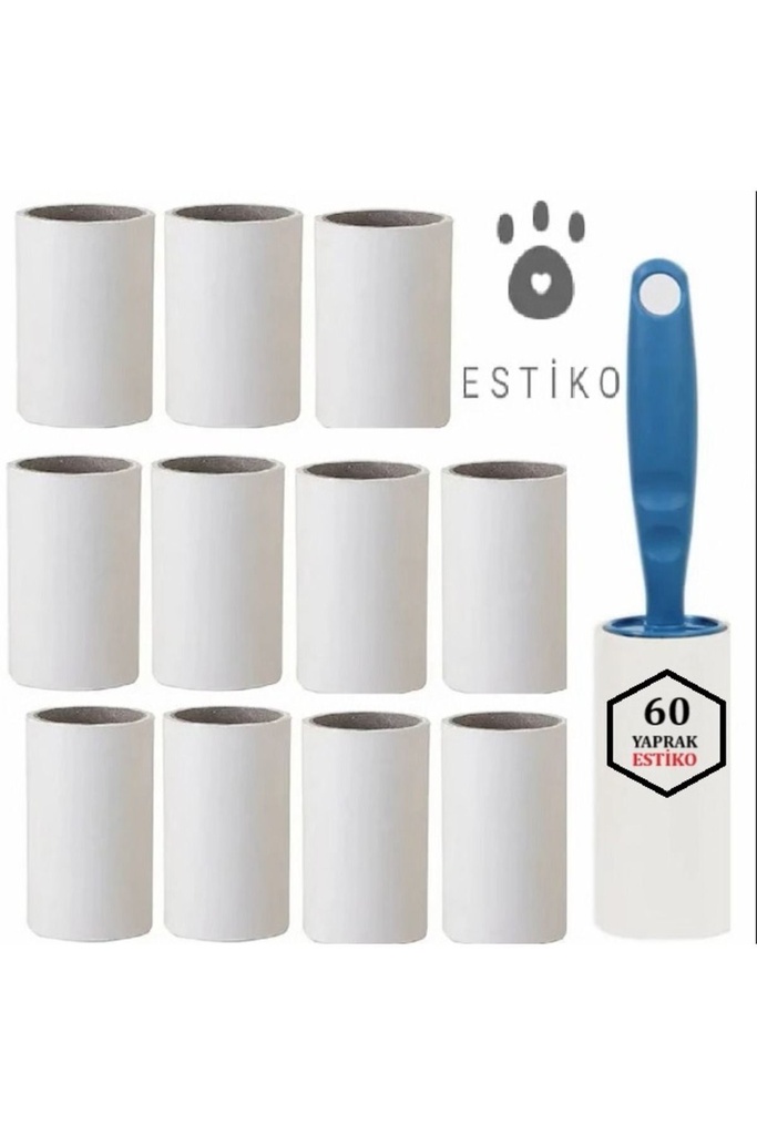 [EBS0190] Estiko Tüy Toplama Bandı 60 Yaprak 12 Parça 720 Sayfa(72Mt) Sap Hediyeli