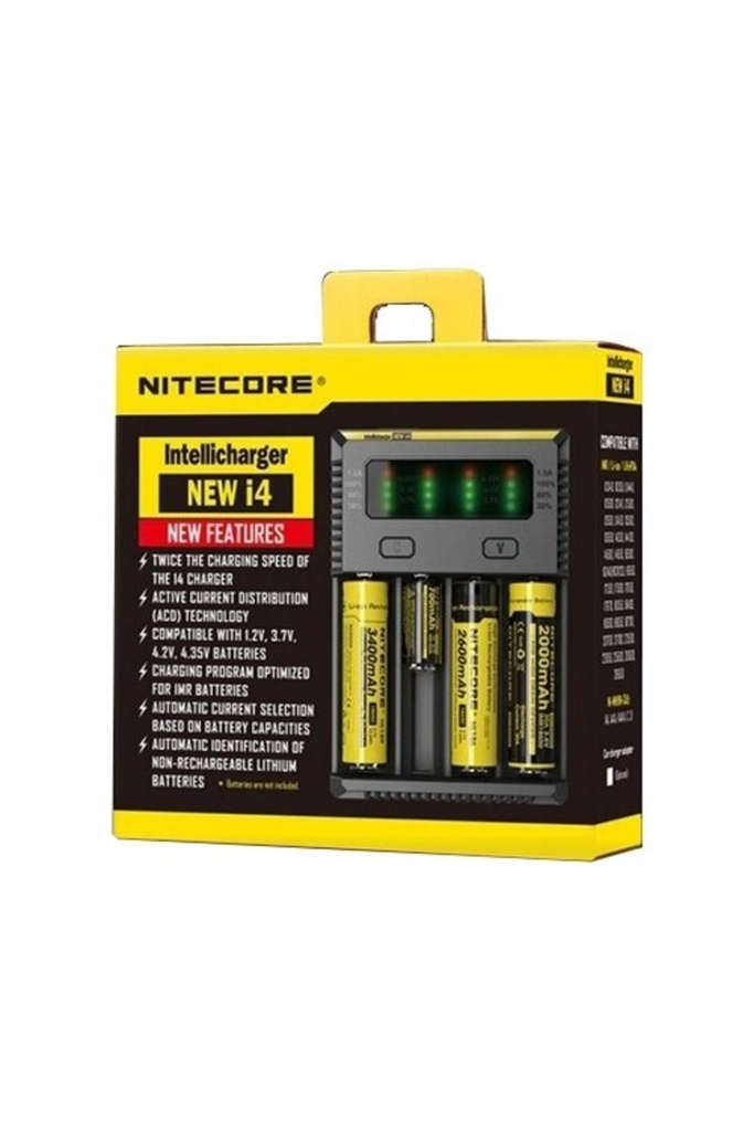 Nitecore New I4 Intelli Charger Li-İon Şarj Cihazı