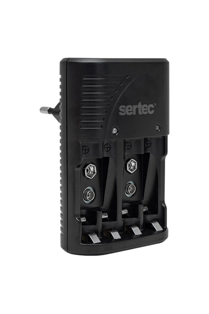 Estiko Sertec Stc-C802 Aa-Aaa-9V Uyumlu 4Lü Pil Şarj Aleti