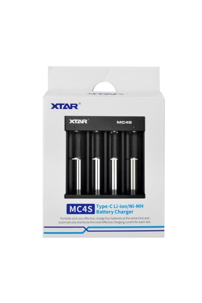 Estiko Xtar Mc4S Dörtlü Li-İon / Nı-Cd / Nı-Mh Pil Şarj Cihazı