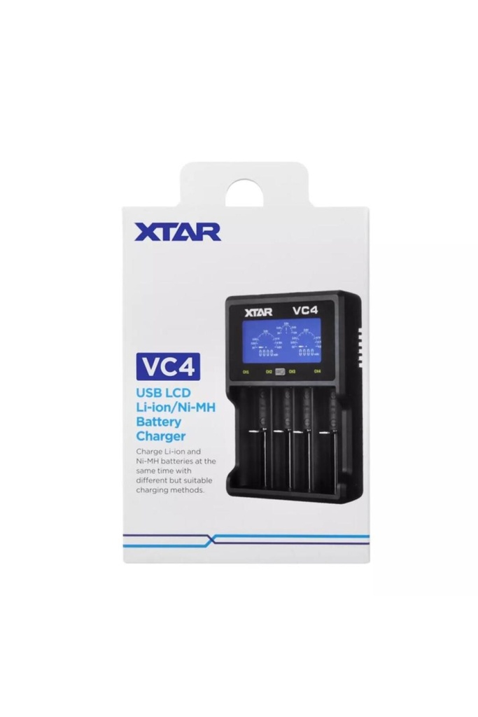 Estiko Xtar Vc4 Dörtlü Li-İon / Nı-Cd / Nı-Mh Pil Şarj Cihazı