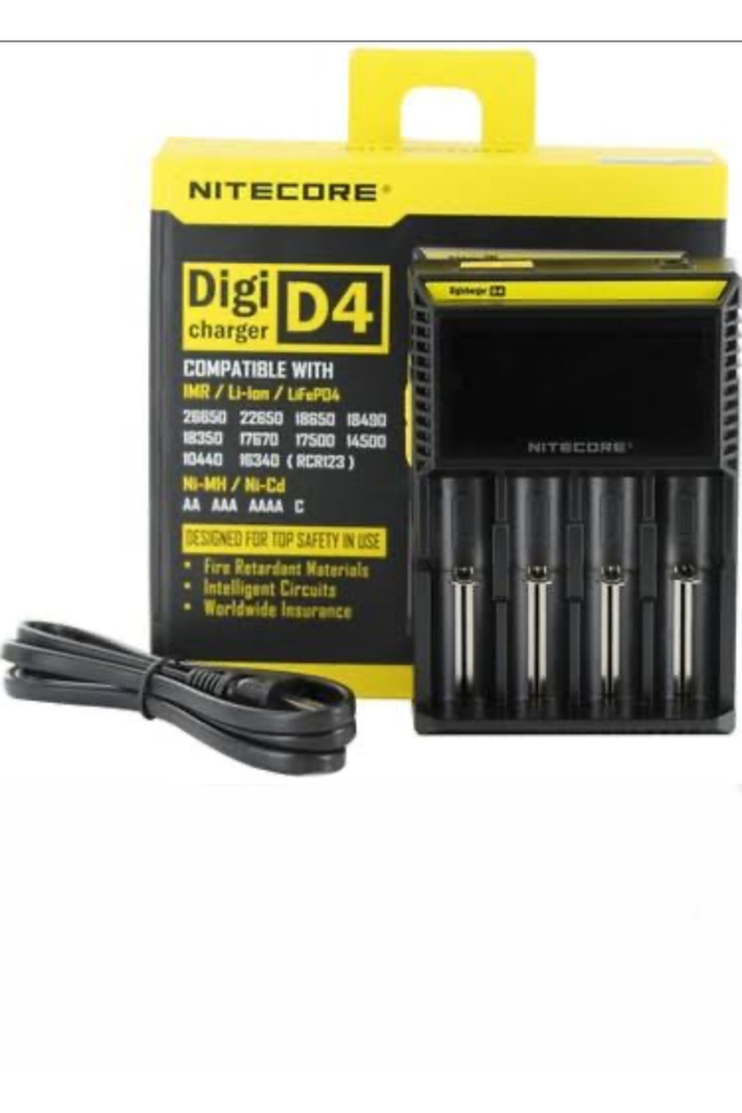 Estiko Nitecore D4 Dijital Şarj Aleti