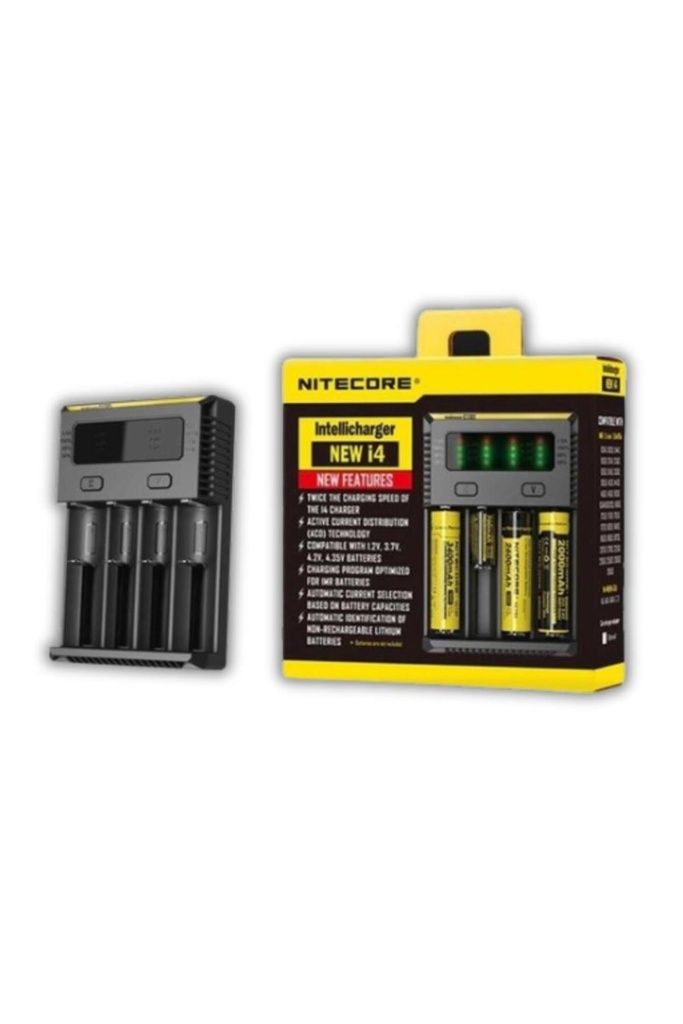 Nitecore New I4 Intellicharger Li-İon Pil Şarj Aleti