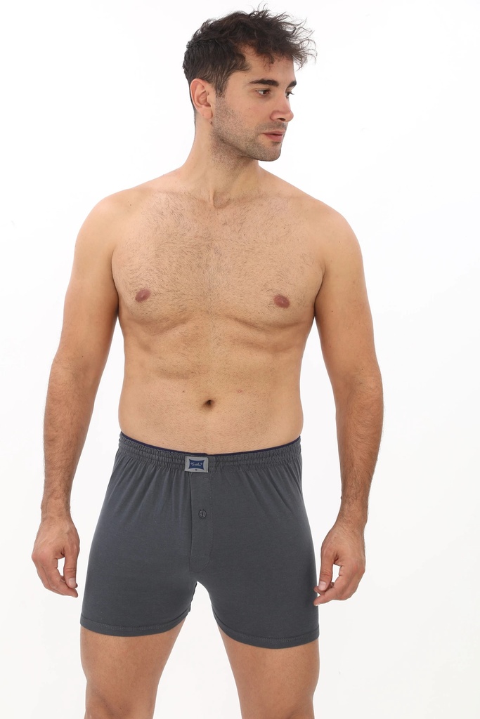 Tutku 6'lı Erkek Penye Havlu Bel Boxer Karışık Renk