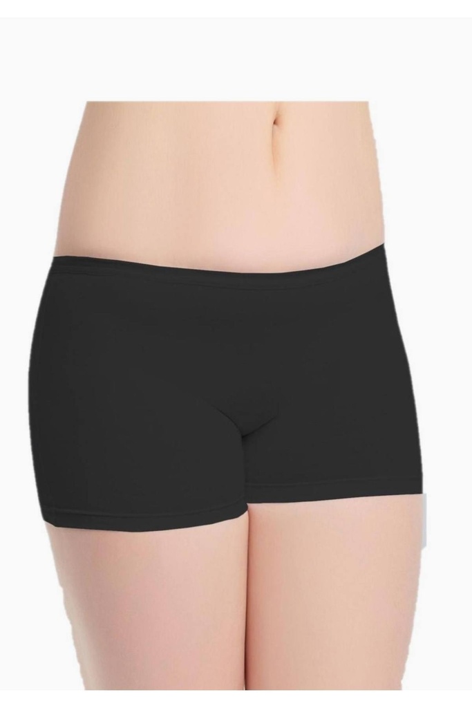 Tutku Kadın 3lü Paket Penye Kumaş Likralı Pantolon Boxer Külot Yeni Sezon