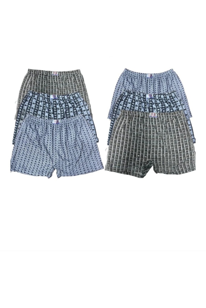 Estiko Akpınar Çamaşır 6'Lı Ekonomik Şort Boxer